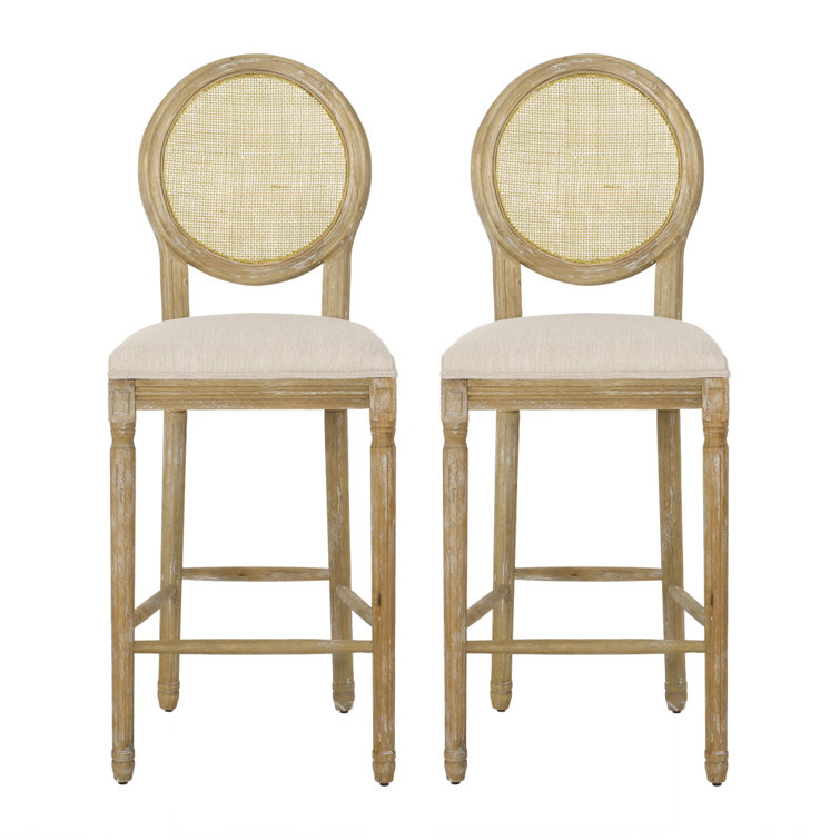 One Allium Way® Upholstered Counter Stool (Set of 2) Wayfair Canada